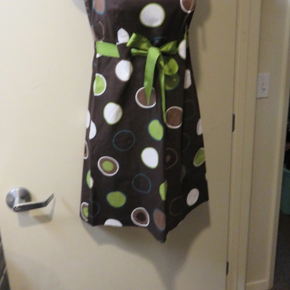 JESSICA HOWARD CIRCLE PRINT DRESS ** SIZE 8** - Picture 3 of 7